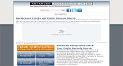 Desktop Screenshot of abcheck.com