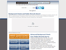 Tablet Screenshot of abcheck.com